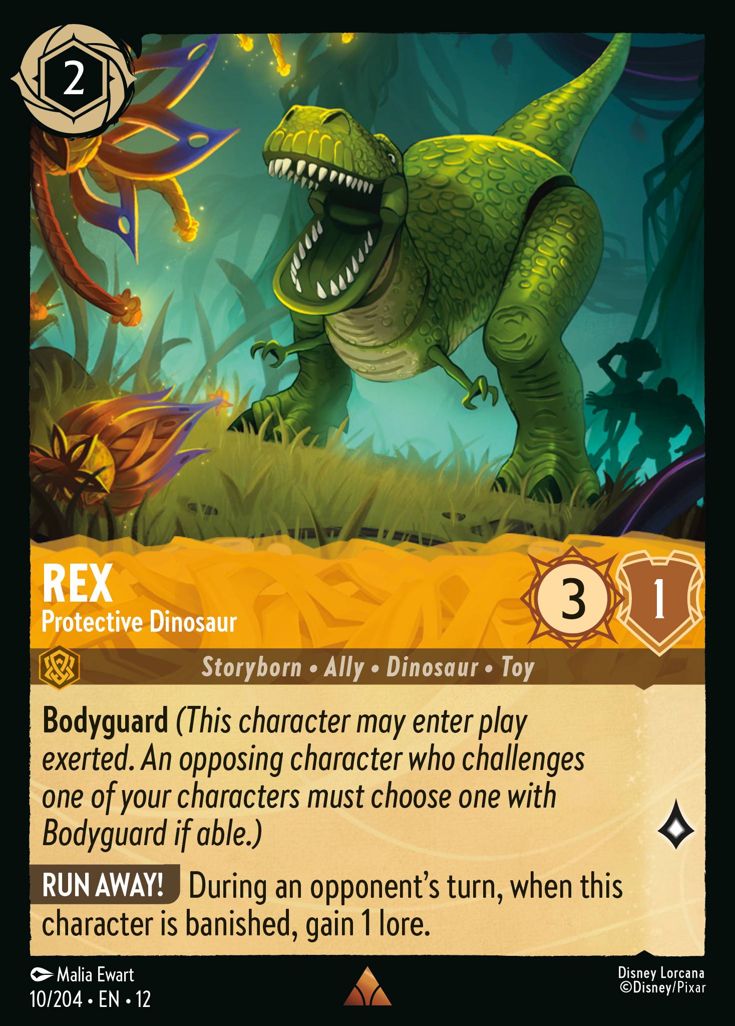 Rex Wilds Unknown Lorcana Card Rex Wilds Unknown Lorcana Card