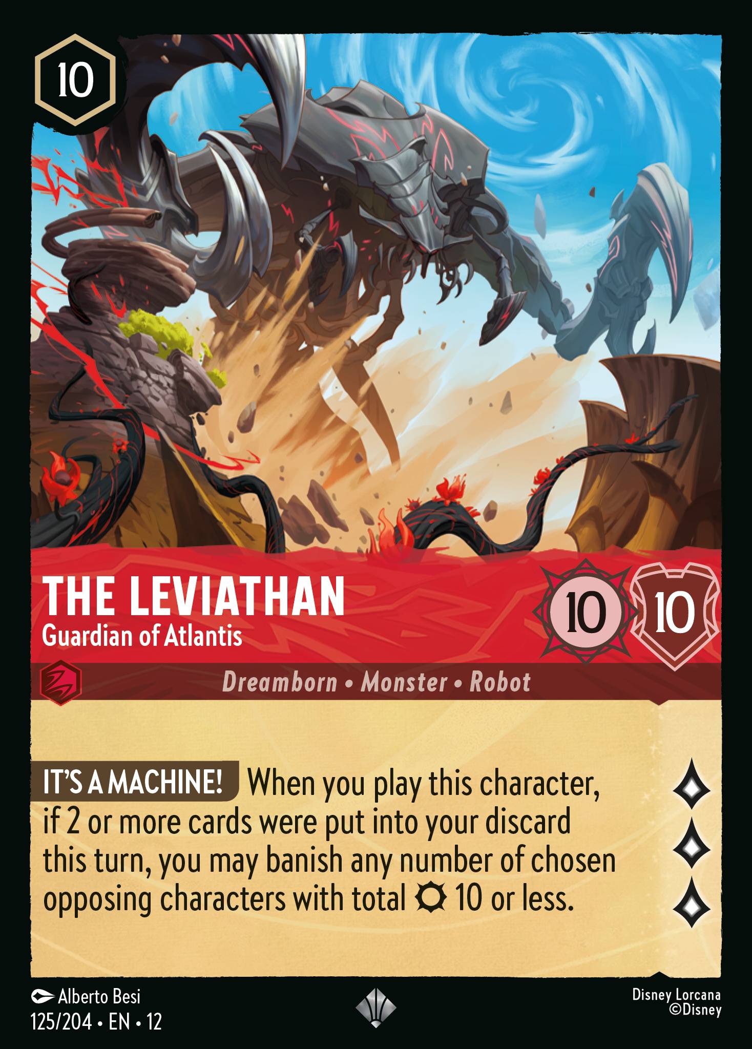 The Leviathan Wilds Unknown Lorcana Card The Leviathan Wilds Unknown Lorcana Card
