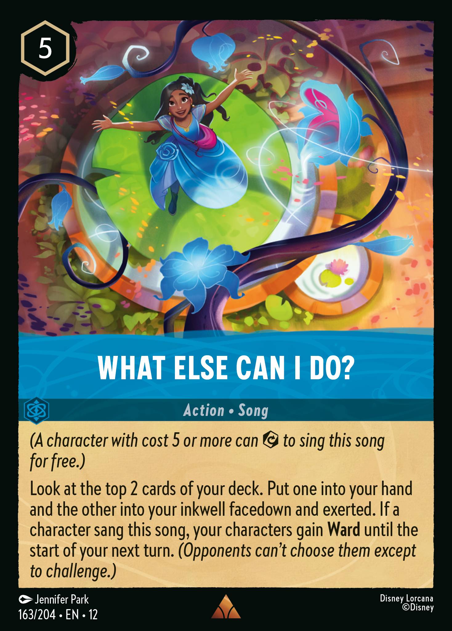 What Else Can I Do? Wilds Unknown Lorcana Card What Else Can I Do? Wilds Unknown Lorcana Card