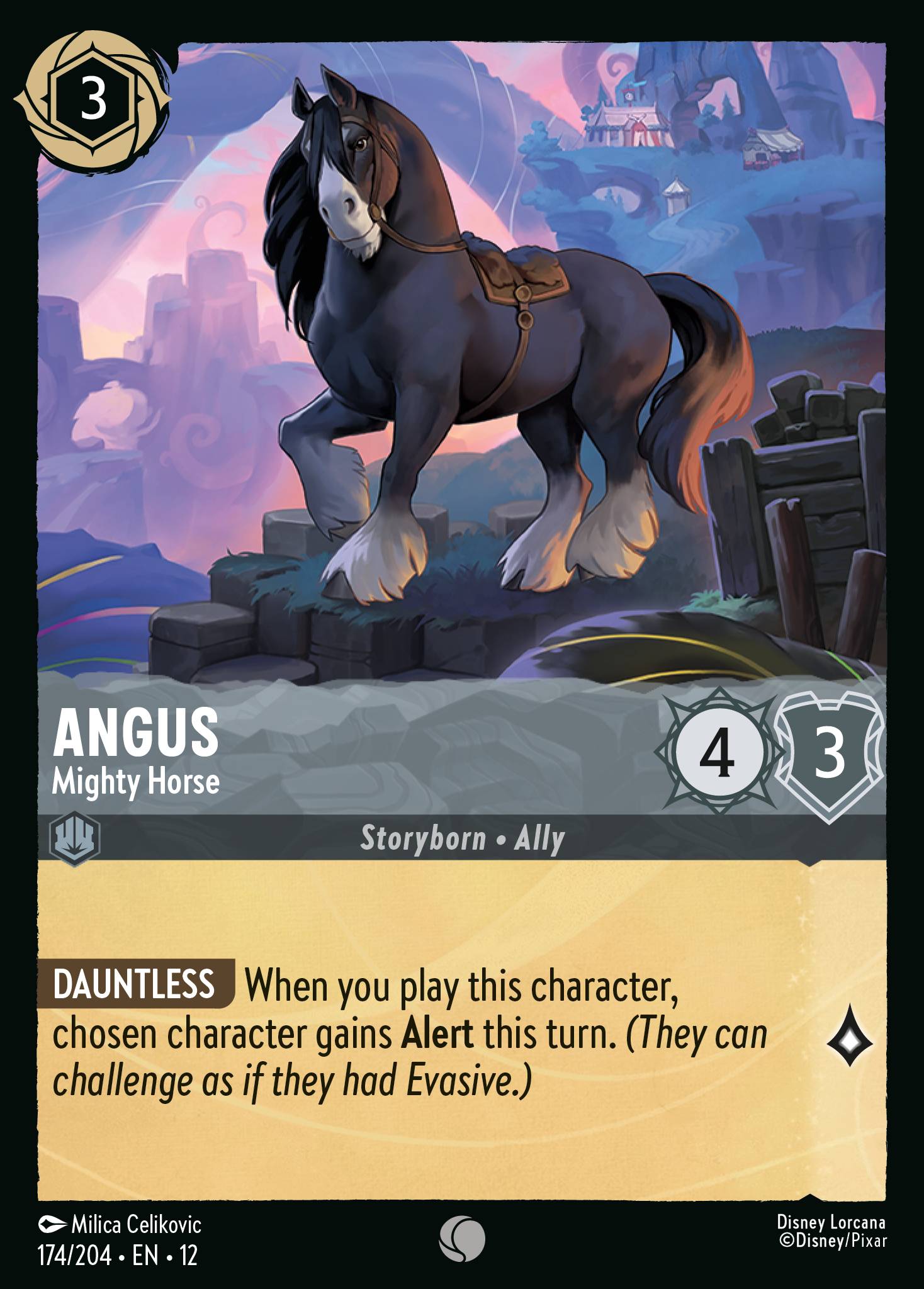 Angus Wilds Unknown Lorcana Card Angus Wilds Unknown Lorcana Card