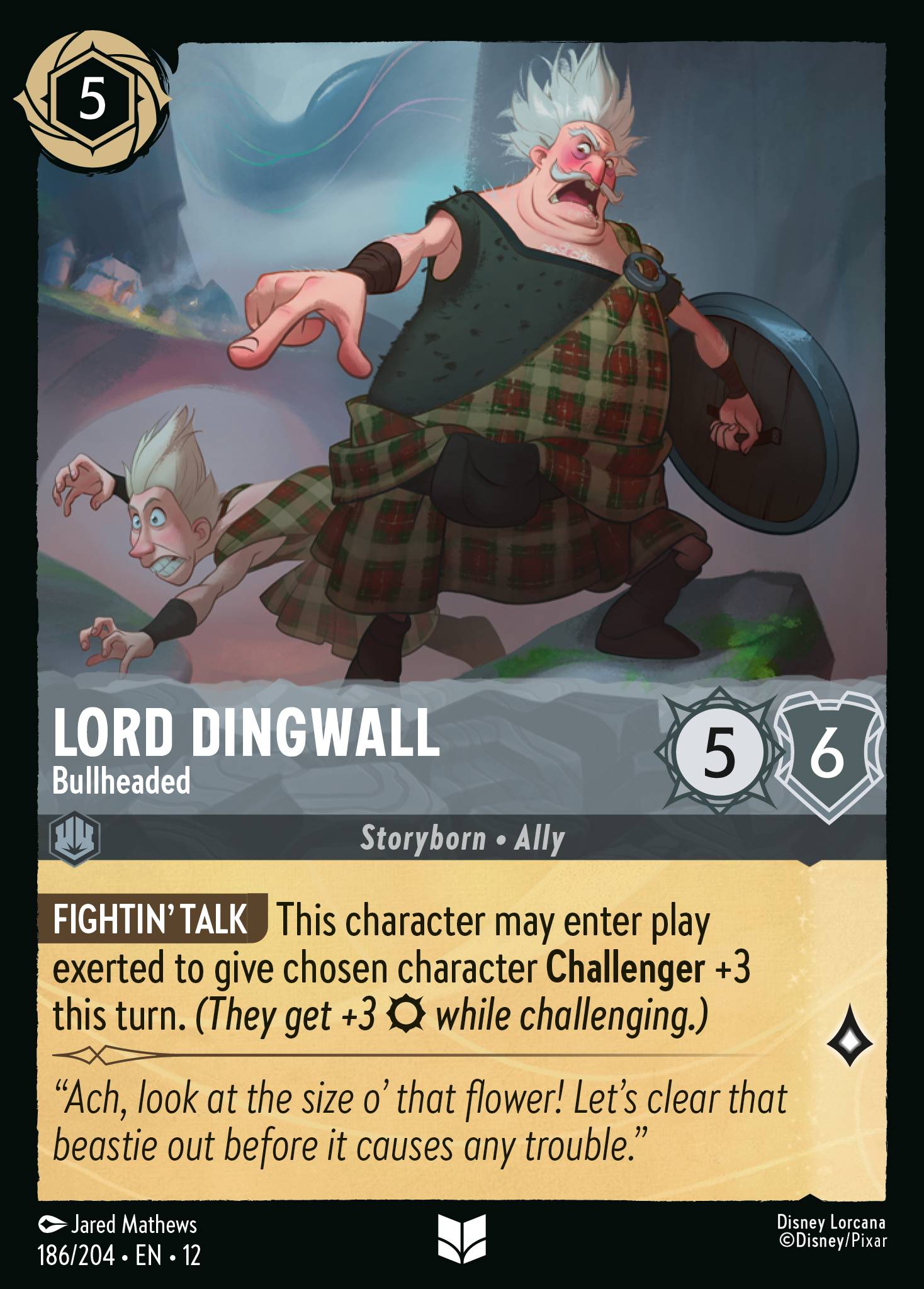 Lord Dingwall Wilds Unknown Lorcana Card Lord Dingwall Wilds Unknown Lorcana Card