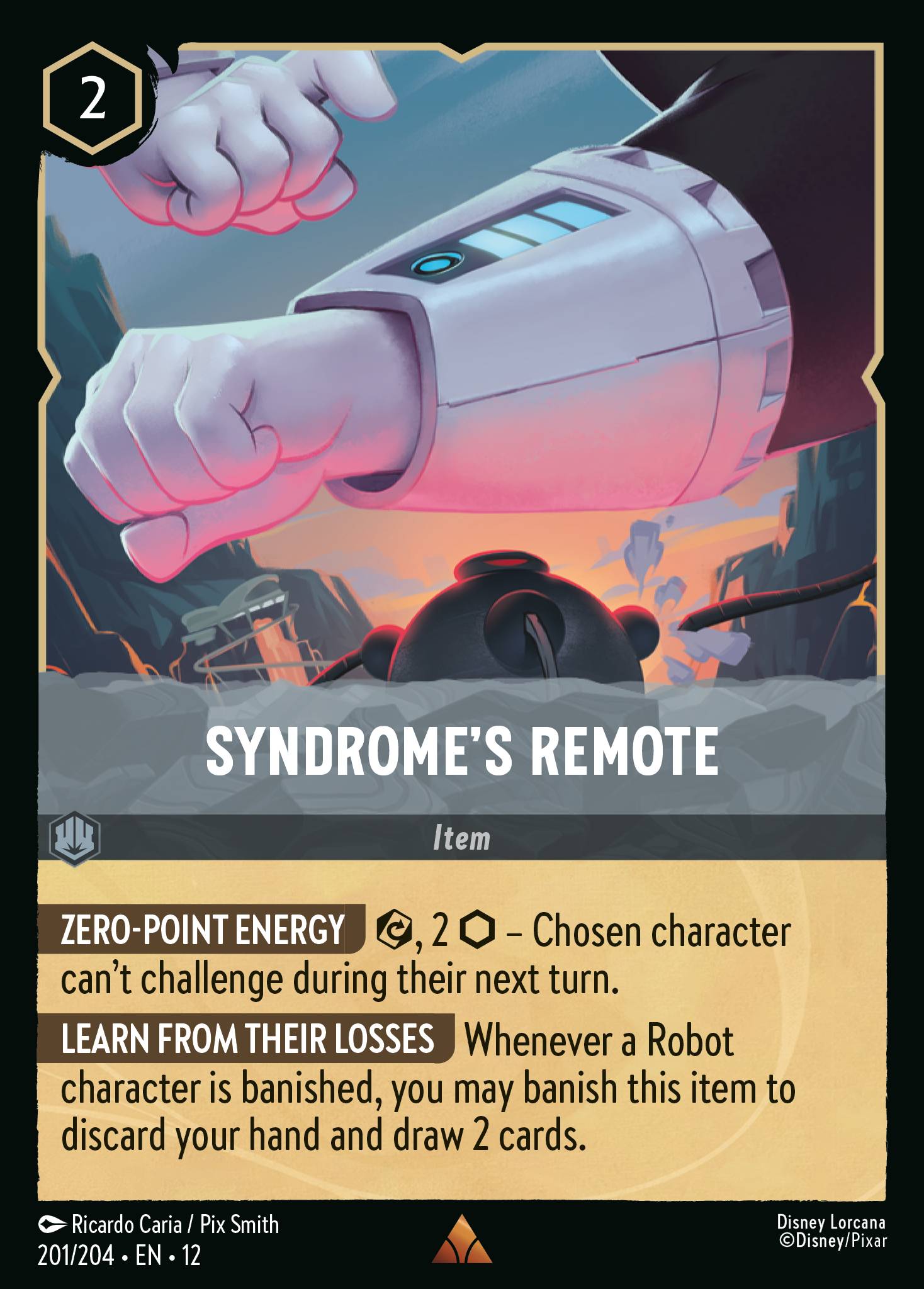 Syndrome's Remote Wilds Unknown Lorcana Card Syndrome's Remote Wilds Unknown Lorcana Card