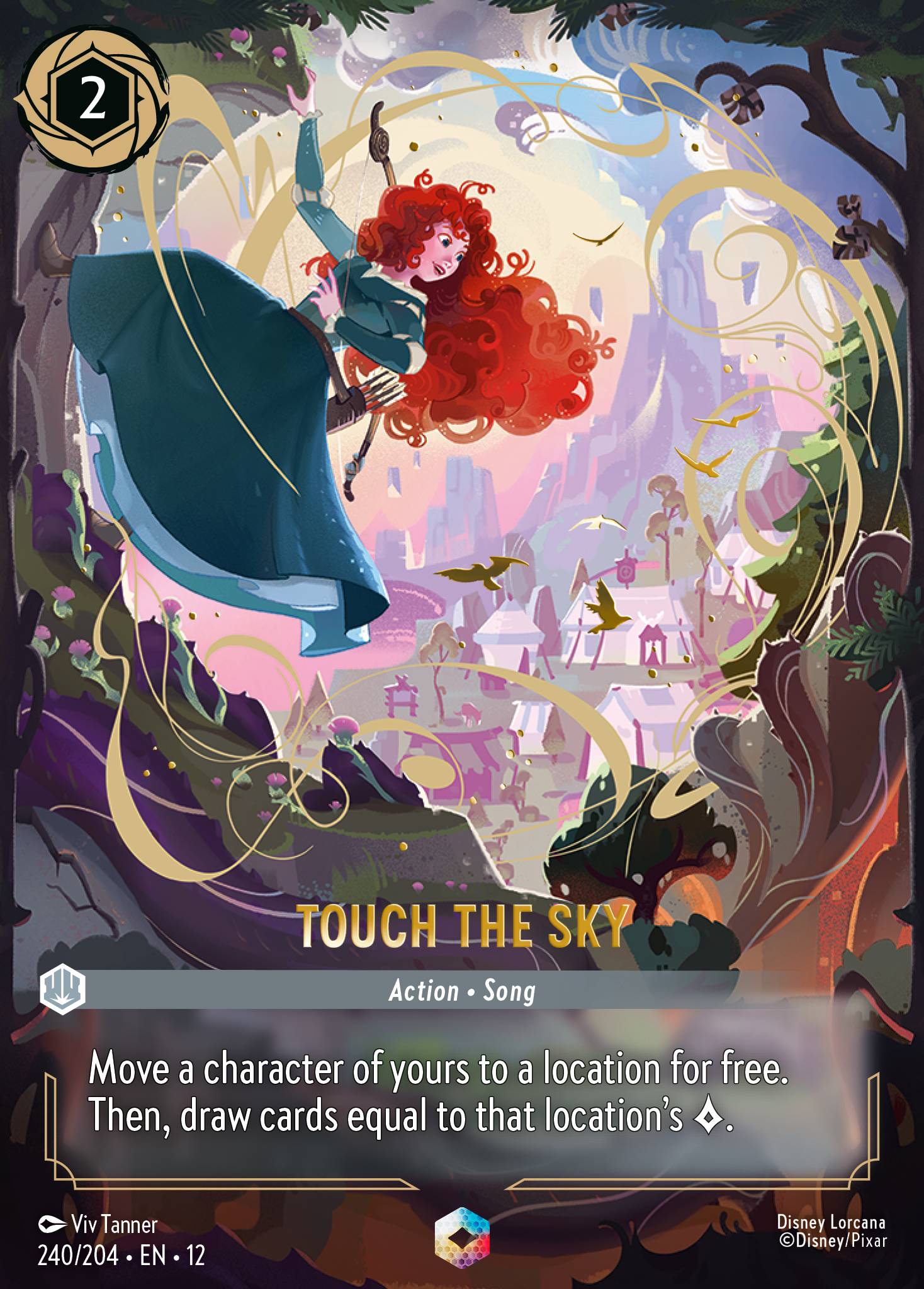 Touch the Sky Wilds Unknown Lorcana Card Touch the Sky Wilds Unknown Lorcana Card