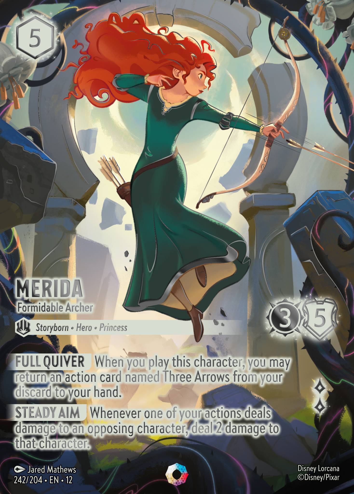 Merida Wilds Unknown Lorcana Card Merida Wilds Unknown Lorcana Card