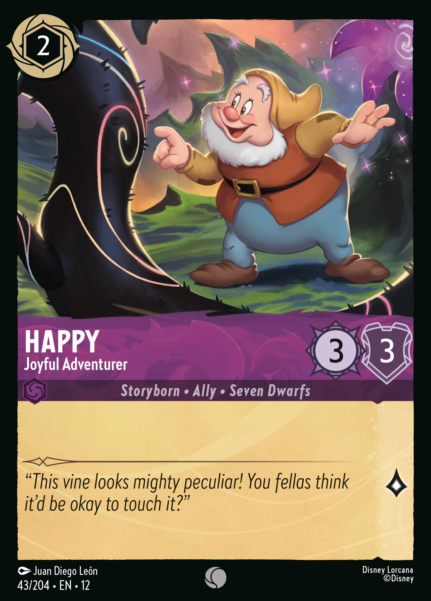 Happy Wilds Unknown Lorcana Card Happy Wilds Unknown Lorcana Card