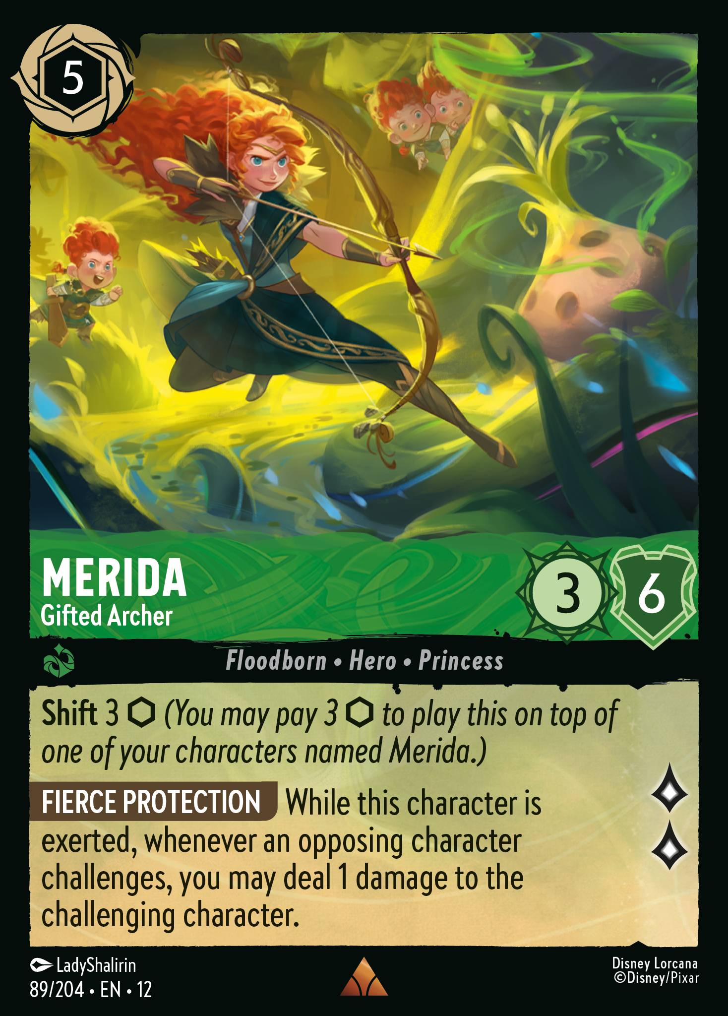 Merida Wilds Unknown Lorcana Card Merida Wilds Unknown Lorcana Card