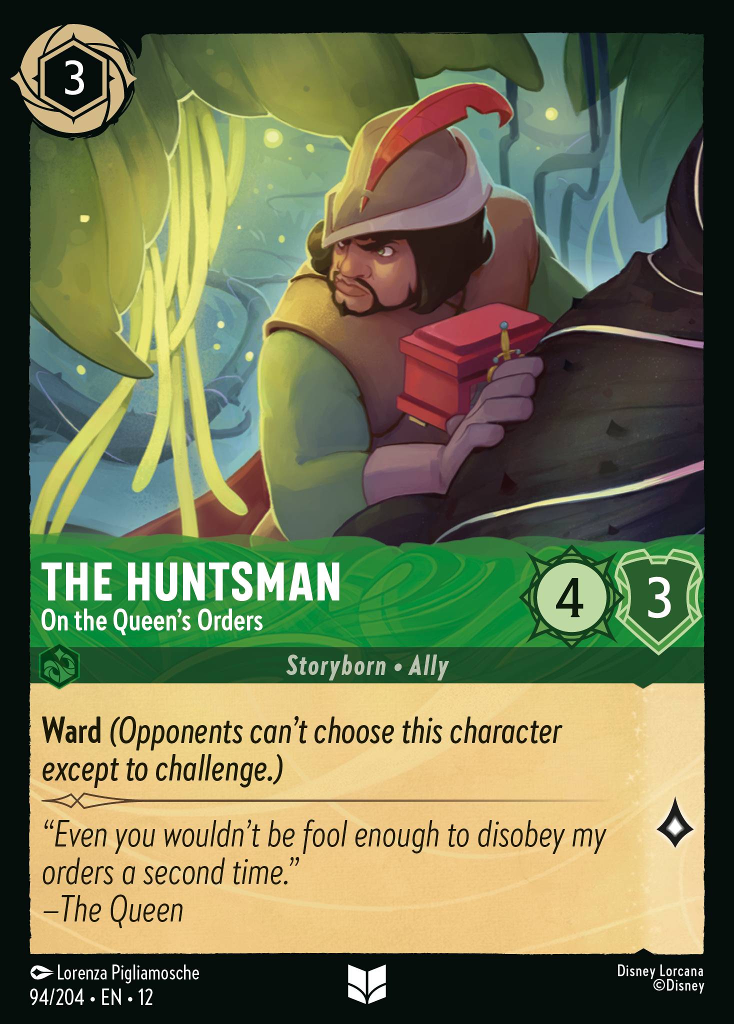 The Huntsman Wilds Unknown Lorcana Card The Huntsman Wilds Unknown Lorcana Card