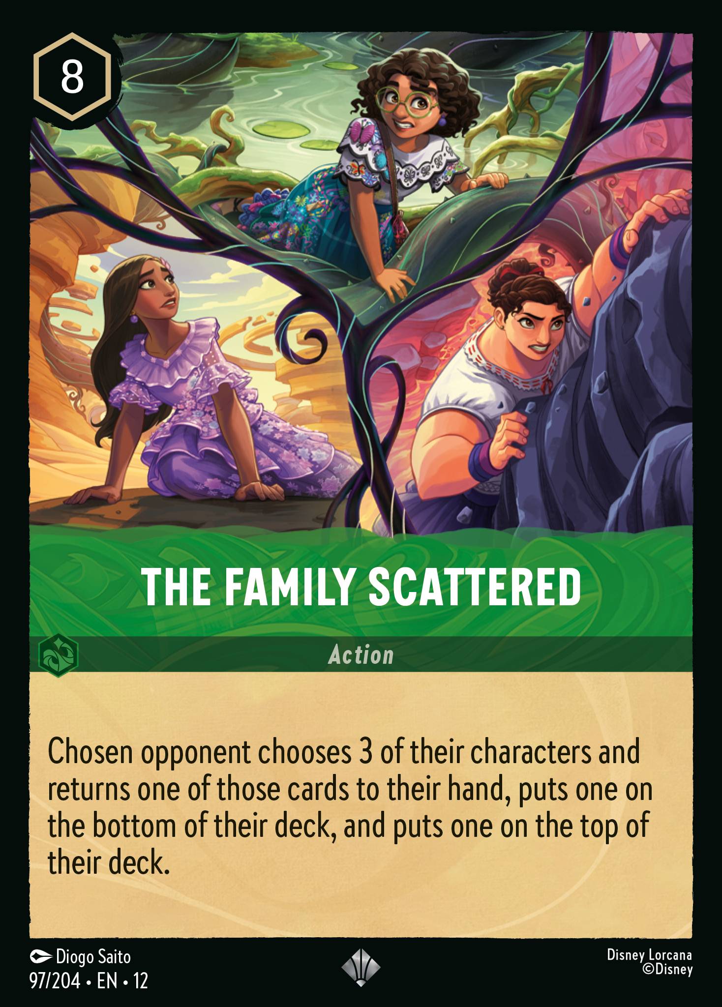 The Family Scattered Wilds Unknown Lorcana Card The Family Scattered Wilds Unknown Lorcana Card