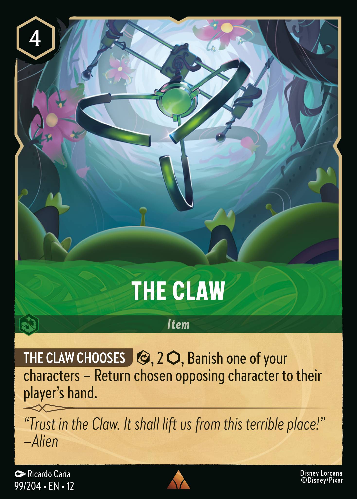 The Claw Wilds Unknown Lorcana Card The Claw Wilds Unknown Lorcana Card