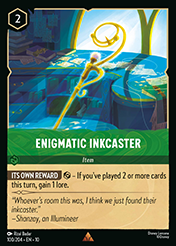 Enigmatic Inkcaster Whispers in the Well Card List