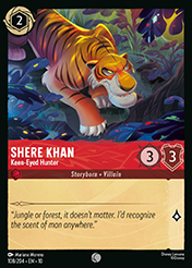 Shere Khan Whispers in the Well Card List