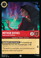 Mother Gothel Whispers in the Well Card List