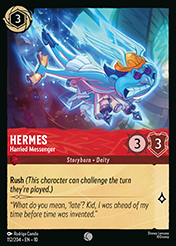 Hermes Whispers in the Well Card List