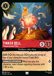 Tinker Bell Whispers in the Well Card List