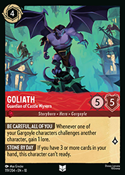 Goliath Whispers in the Well Card List