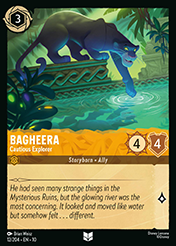 Bagheera Whispers in the Well Card List