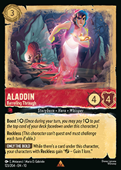Aladdin Whispers in the Well Card List