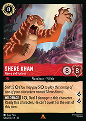 Shere Khan Whispers in the Well Card List