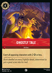 Ghostly Tale Whispers in the Well Card List