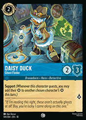 Daisy Duck Whispers in the Well Card List