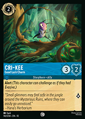 Cri-Kee Whispers in the Well Card List