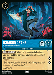 Ichabod Crane Whispers in the Well Card List