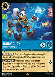 Daisy Duck Whispers in the Well Card List