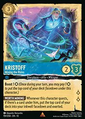 Kristoff Whispers in the Well Card List