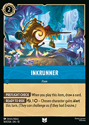 Inkrunner Whispers in the Well Card List