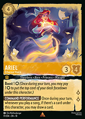 Ariel Whispers in the Well Card List