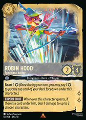 Robin Hood Whispers in the Well Card List
