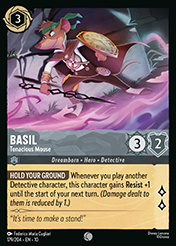 Basil Whispers in the Well Card List