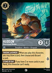 Hudson Whispers in the Well Card List