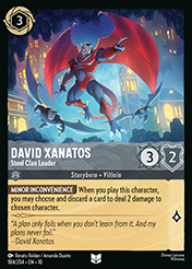 David Xanatos Whispers in the Well Card List