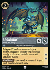 Broadway Whispers in the Well Card List