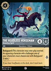 The Headless Horseman Whispers in the Well Card List