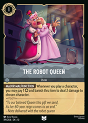 The Robot Queen Whispers in the Well Card List