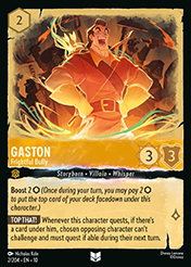 Gaston Whispers in the Well Card List