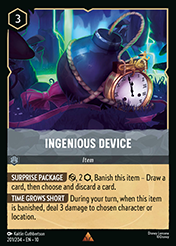 Ingenious Device Whispers in the Well Card List