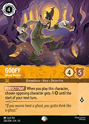 Goofy Whispers in the Well Card List