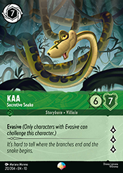 Kaa Whispers in the Well Card List