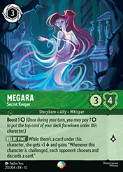 Megara Whispers in the Well Card List