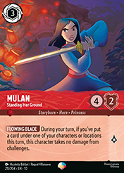 Mulan Whispers in the Well Card List