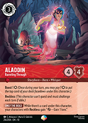 Aladdin Whispers in the Well Card List
