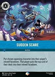 Sudden Scare Whispers in the Well Card List