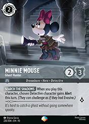 Minnie Mouse Whispers in the Well Card List