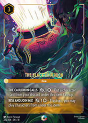The Black Cauldron Whispers in the Well Card List