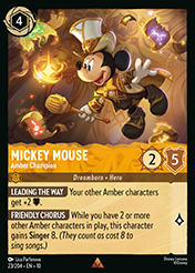 Mickey Mouse Whispers in the Well Card List