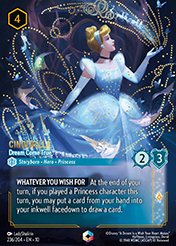 Cinderella Whispers in the Well Card List