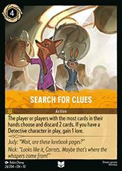 Search for Clues Whispers in the Well Card List
